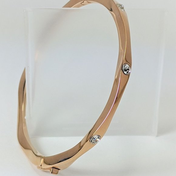 Kate Spade rose gold stone bangle - Picture 3 of 3